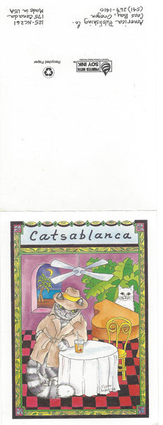 Note Card Catasblanca