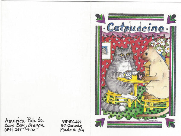 Enclosure Card Catpuccino