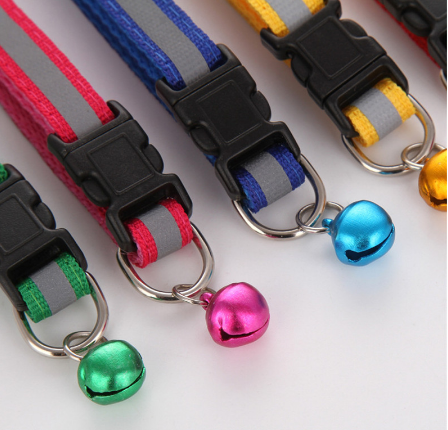 Cool Cat Collar with Bell in 12 Great Colors